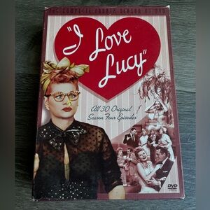 Fourth season of the I Love Lucy show. 30 episodes on 5 DVD’s